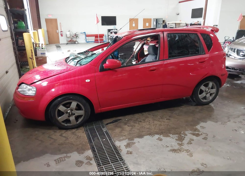 2006 CHEVROLET AVEO LT VIN: KL1TG66606B521554