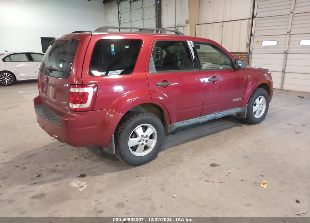 2008 FORD ESCAPE XLT VIN: 1FMCU931X8KA04028