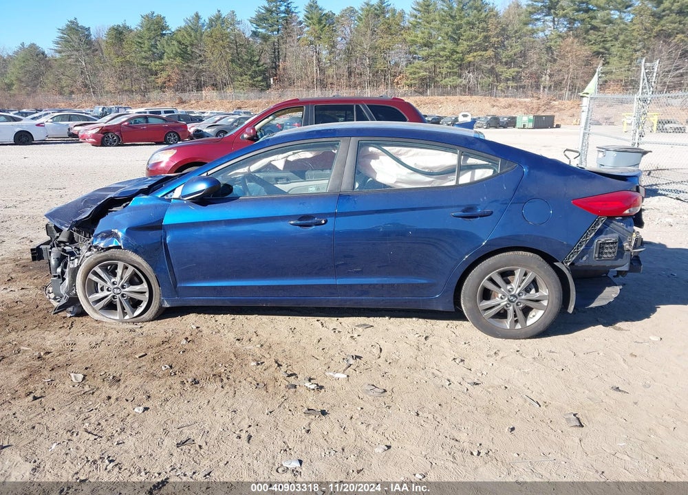 2018 HYUNDAI ELANTRA SEL VIN: 5NPD84LF3JH266425