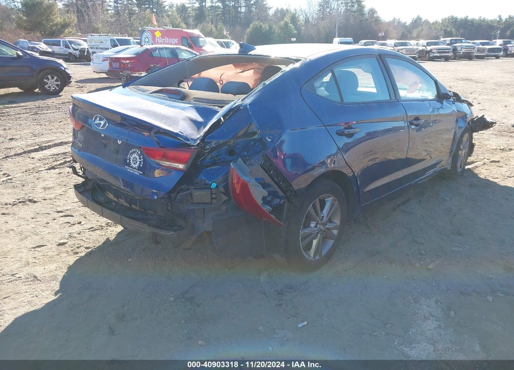 2018 HYUNDAI ELANTRA SEL VIN: 5NPD84LF3JH266425