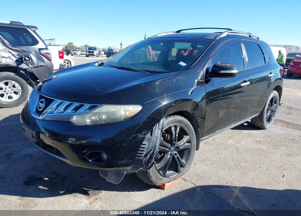 2010 NISSAN MURANO LE VIN: JN8AZ1MU9AW016522