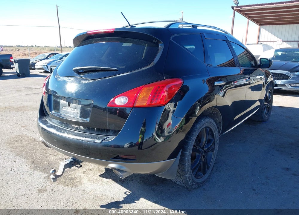 2010 NISSAN MURANO LE VIN: JN8AZ1MU9AW016522