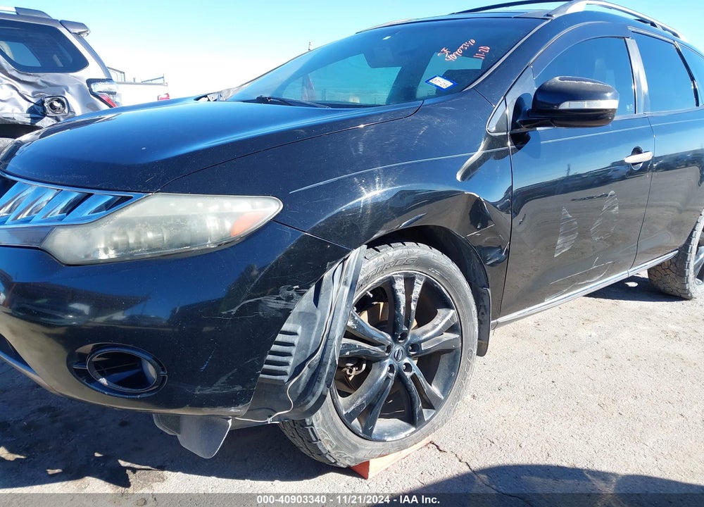 2010 NISSAN MURANO LE VIN: JN8AZ1MU9AW016522