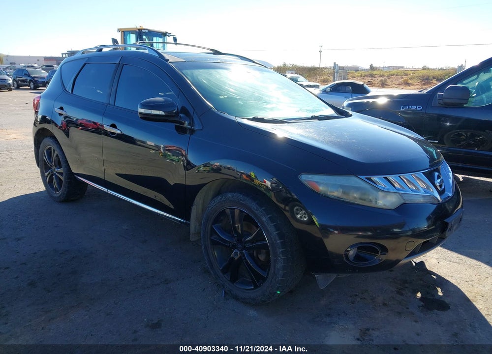 2010 NISSAN MURANO LE VIN: JN8AZ1MU9AW016522