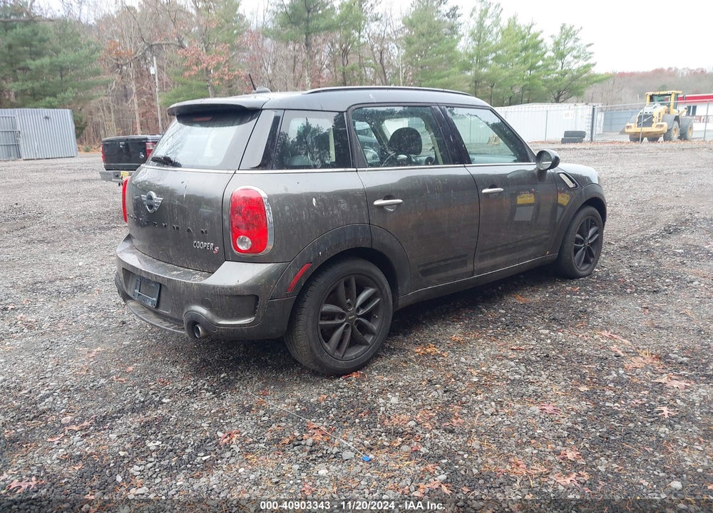 2012 MINI COOPER S COUNTRYMAN VIN: WMWZC3C53CWL87679