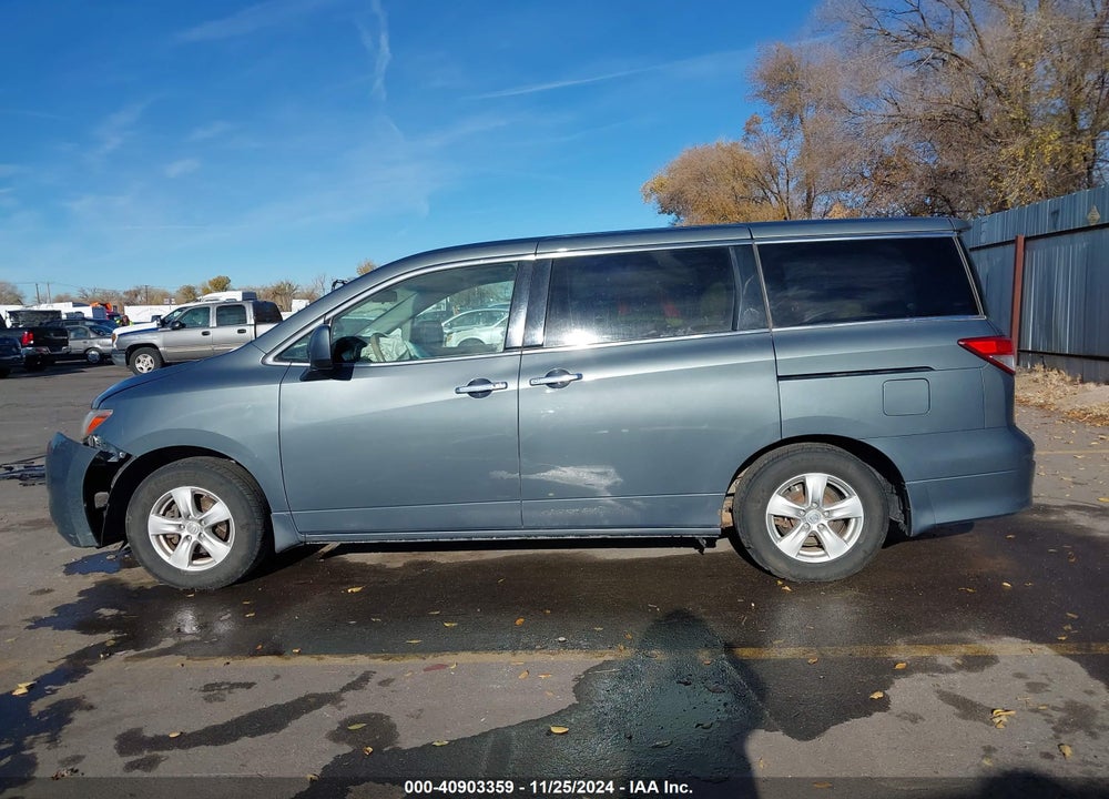 2011 NISSAN QUEST SV VIN: JN8AE2KP5B9006410