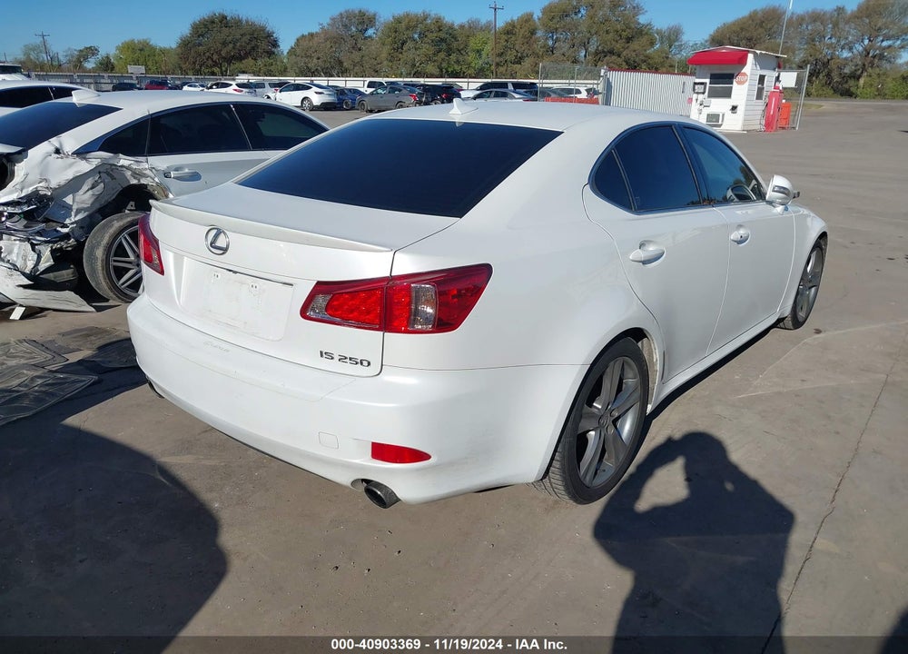 2012 LEXUS IS 250 VIN: JTHBF5C25C5182074