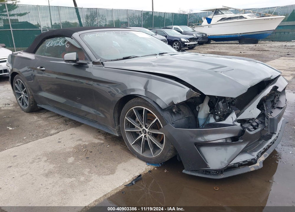2018 FORD MUSTANG ECOBOOST PREMIUM VIN: 1FATP8UH3J5112132