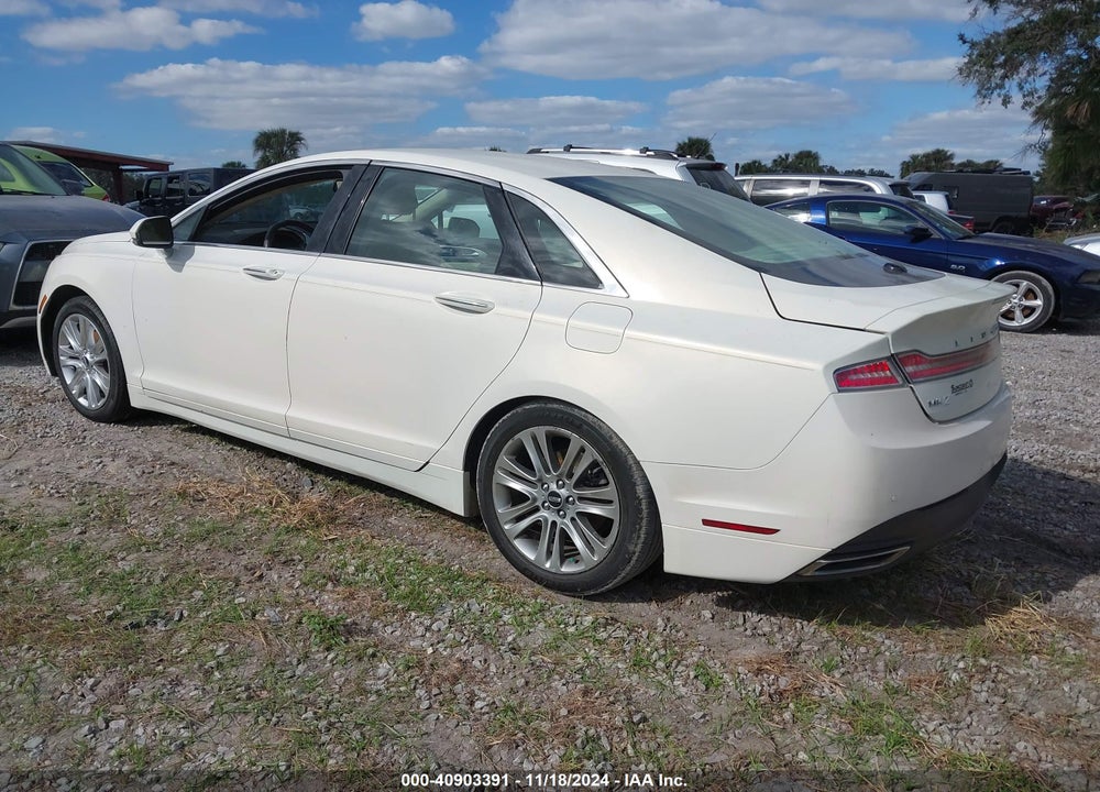 2013 LINCOLN MKZ HYBRID VIN: 3LN6L2LU6DR806471