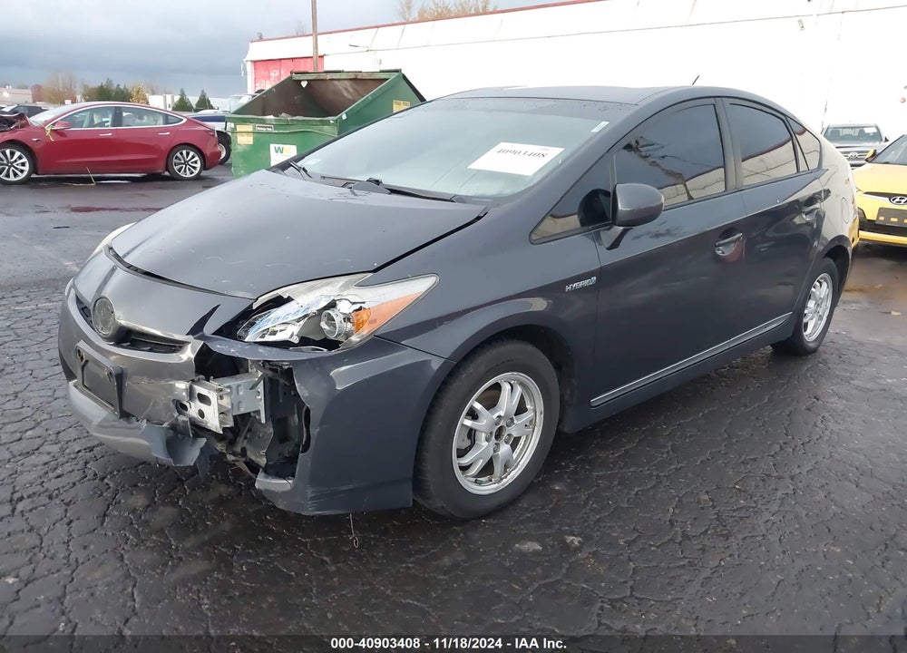 2010 TOYOTA PRIUS II VIN: JTDKN3DU5A0214198