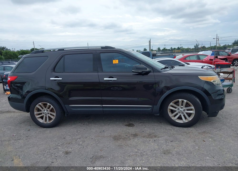 2013 FORD EXPLORER XLT VIN: 1FM5K7D8XDGC37838