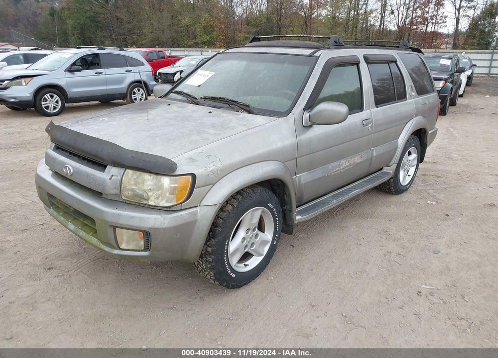 2001 INFINITI QX4 LUXURY VIN: JNRDR09Y41W224211