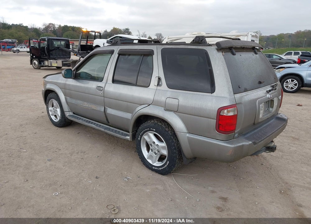 2001 INFINITI QX4 LUXURY VIN: JNRDR09Y41W224211