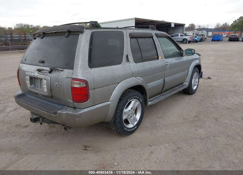 2001 INFINITI QX4 LUXURY VIN: JNRDR09Y41W224211
