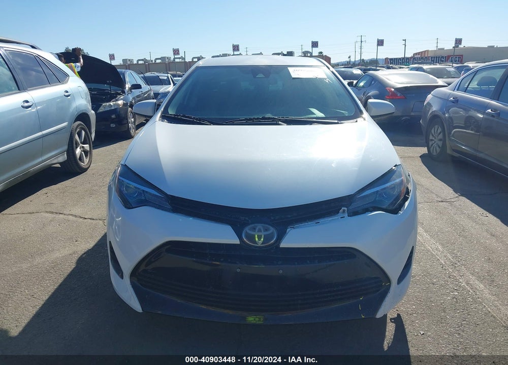 2019 TOYOTA COROLLA LE VIN: 5YFBURHE1KP893161