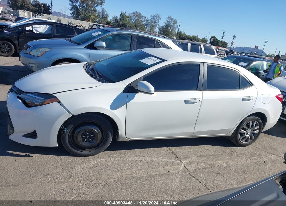 2019 TOYOTA COROLLA LE VIN: 5YFBURHE1KP893161