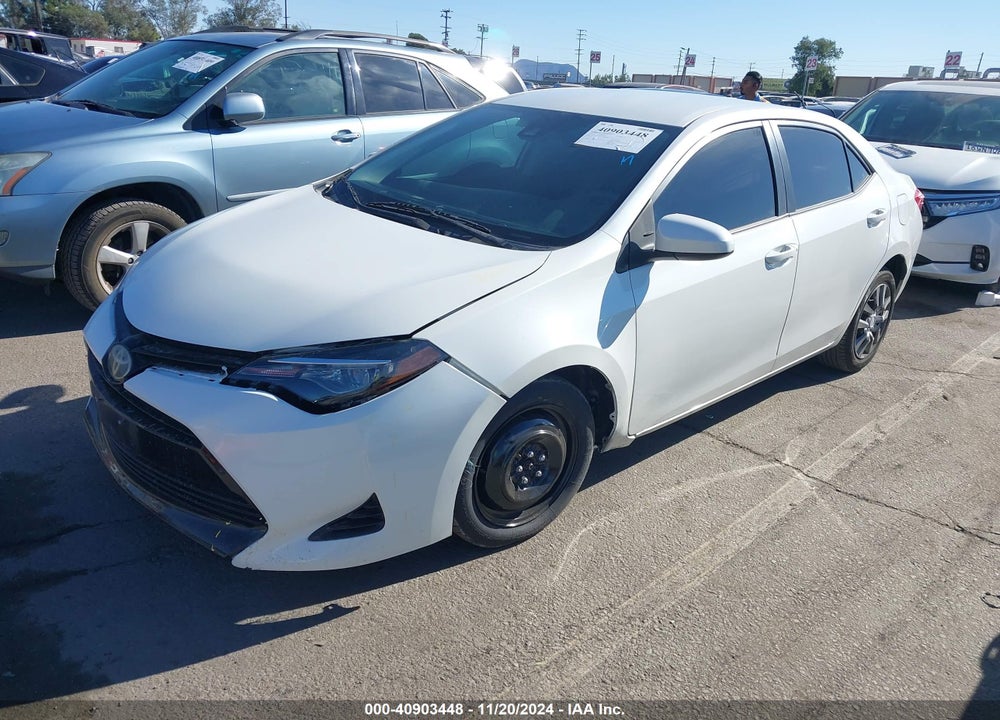 2019 TOYOTA COROLLA LE VIN: 5YFBURHE1KP893161