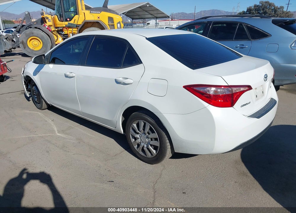 2019 TOYOTA COROLLA LE VIN: 5YFBURHE1KP893161