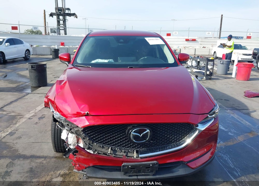 2021 MAZDA CX-5 SPORT VIN: JM3KFABM3M0387685