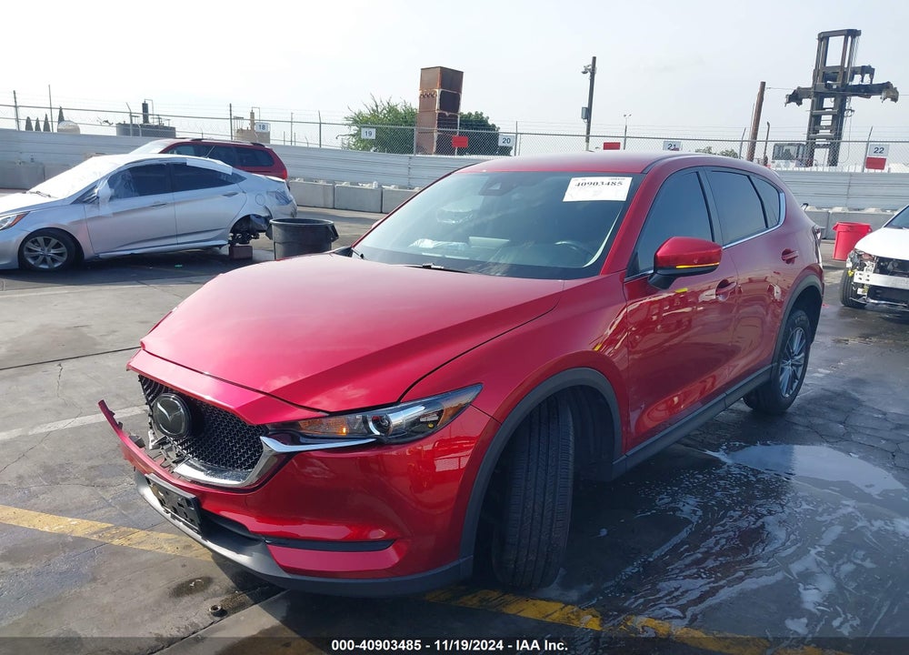 2021 MAZDA CX-5 SPORT VIN: JM3KFABM3M0387685
