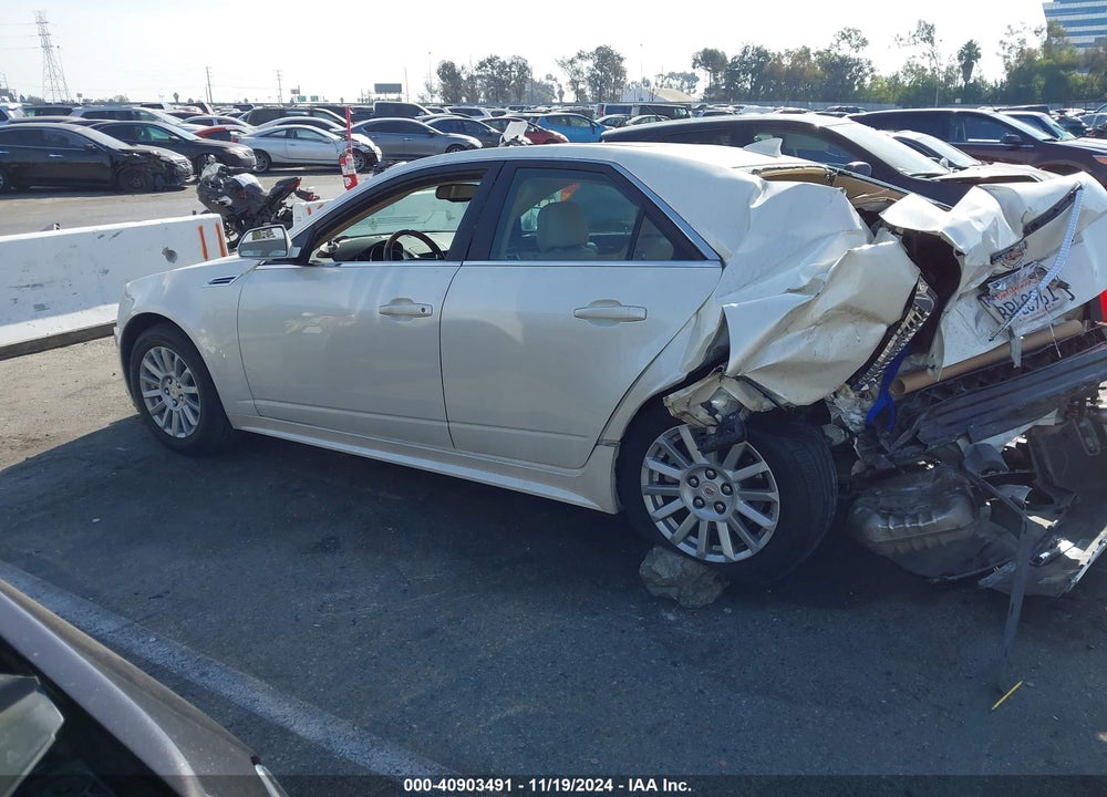 2010 CADILLAC CTS LUXURY VIN: 1G6DF5EG2A0103783