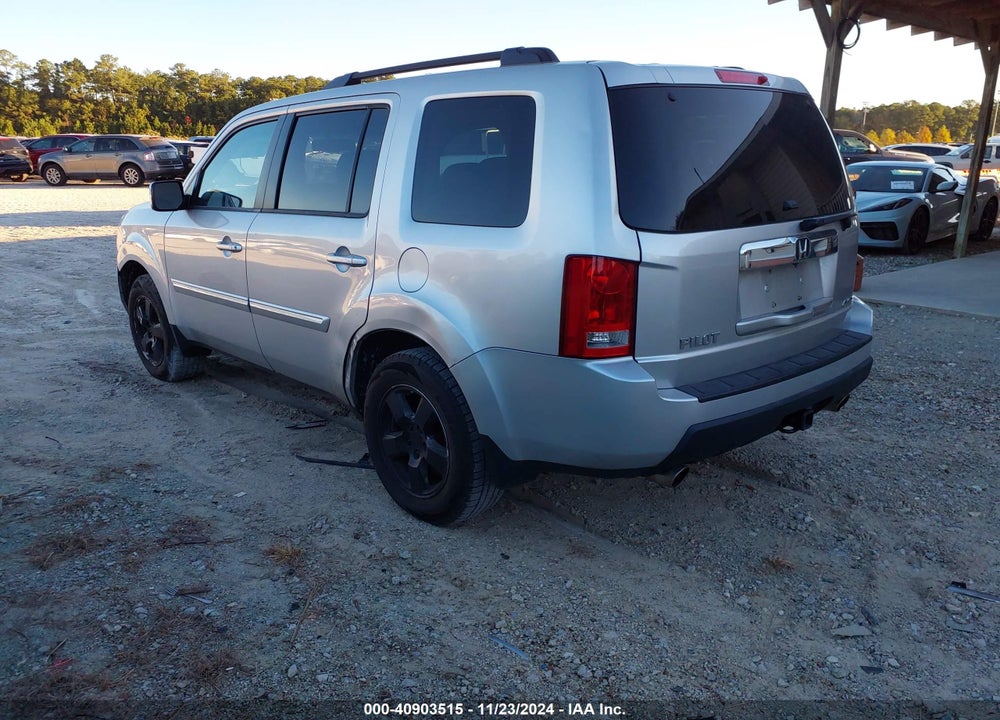 2011 HONDA PILOT EX-L VIN: 5FNYF4H52BB053294