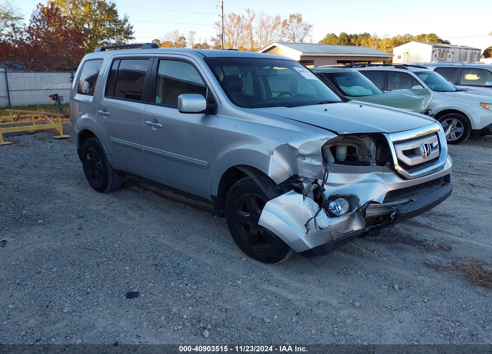 2011 HONDA PILOT EX-L VIN: 5FNYF4H52BB053294