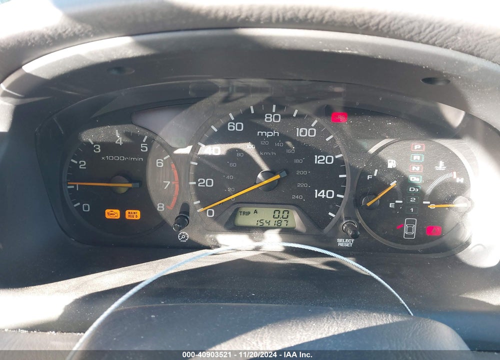 2001 HONDA ACCORD 3.0 EX VIN: 1HGCG16581A045461