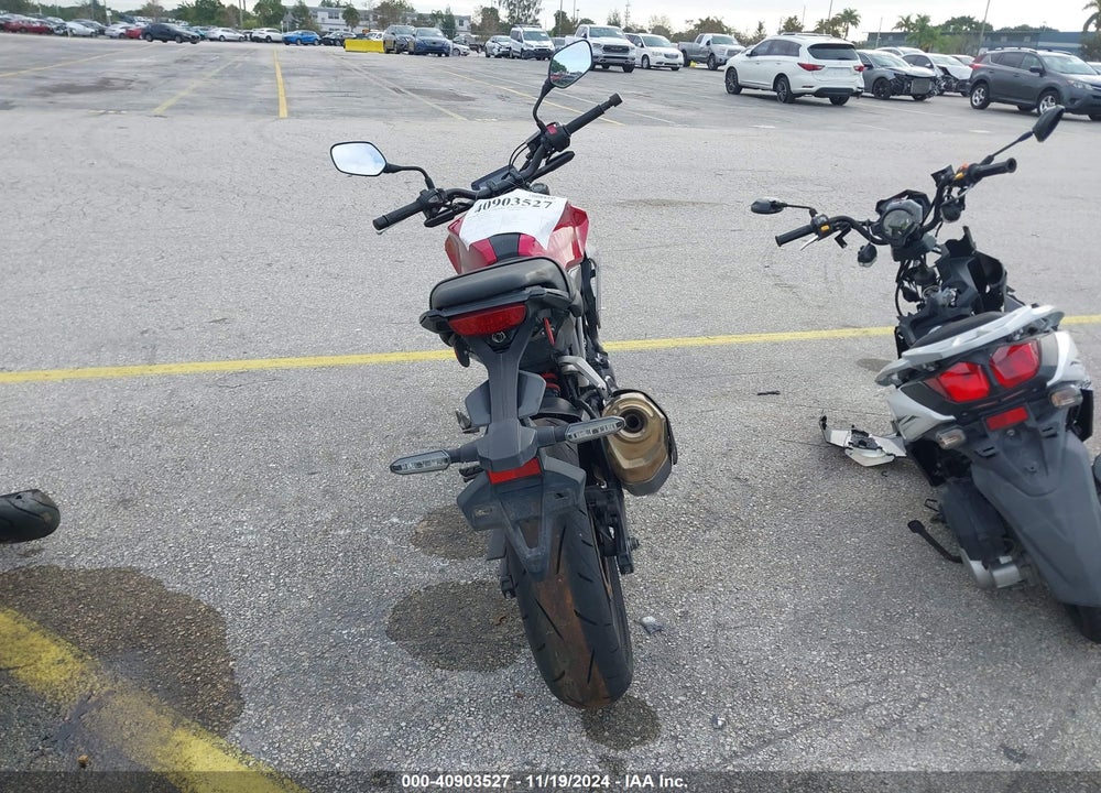 2019 HONDA CBF300 N VIN: MLHNC5500K5001641