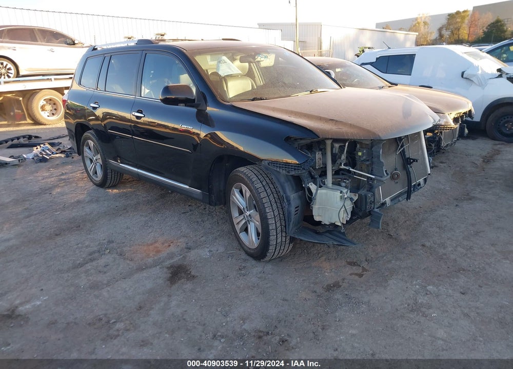 2013 TOYOTA HIGHLANDER LIMITED V6 VIN: 5TDDK3EH5DS201018