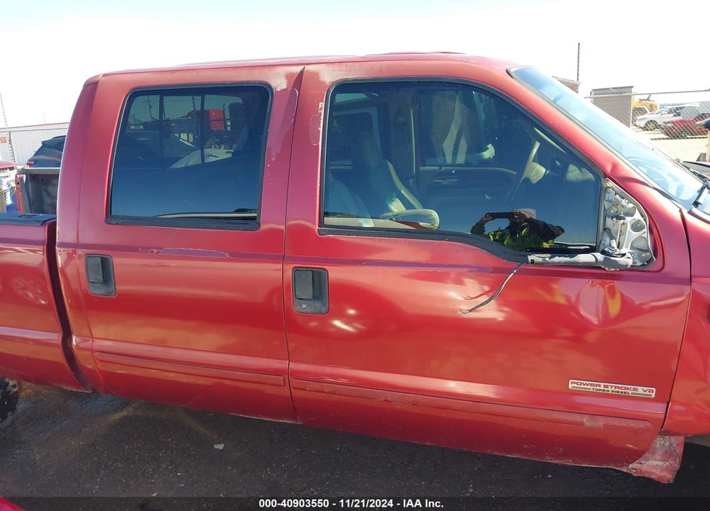 2003 FORD F-250 LARIAT/XL/XLT VIN: 1FTNW20P43ED29787
