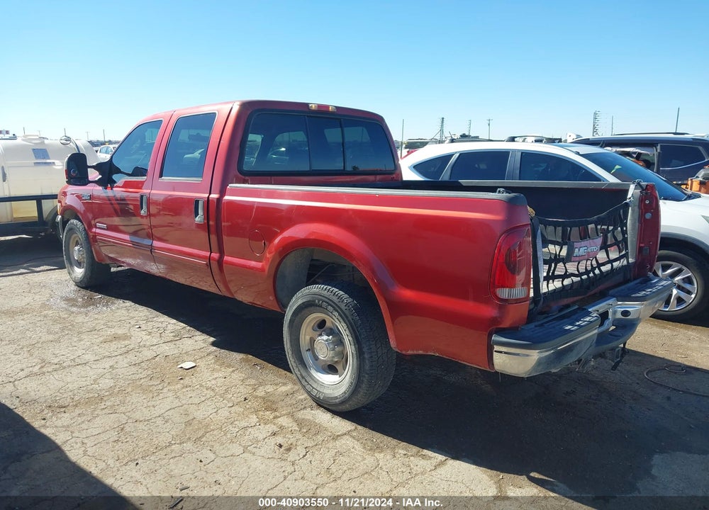 2003 FORD F-250 LARIAT/XL/XLT VIN: 1FTNW20P43ED29787