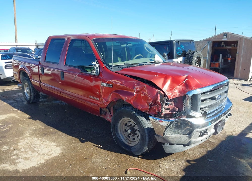 2003 FORD F-250 LARIAT/XL/XLT VIN: 1FTNW20P43ED29787