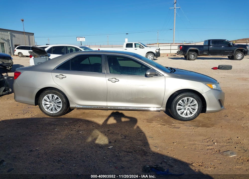 2013 TOYOTA CAMRY LE VIN: 4T4BF1FK5DR321487