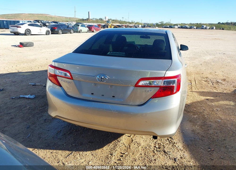 2013 TOYOTA CAMRY LE VIN: 4T4BF1FK5DR321487