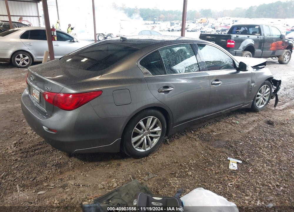 2014 INFINITI Q50 PREMIUM VIN: JN1BV7ARXEM702717