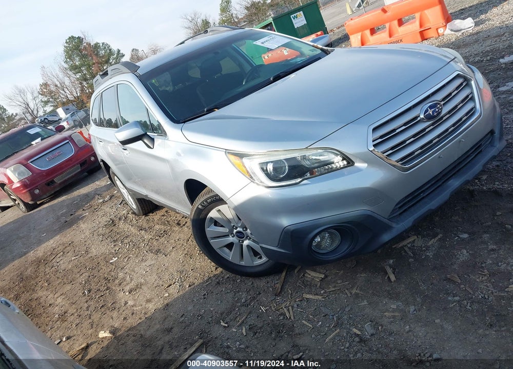 2016 SUBARU OUTBACK 2.5I PREMIUM VIN: 4S4BSACC6G3361669