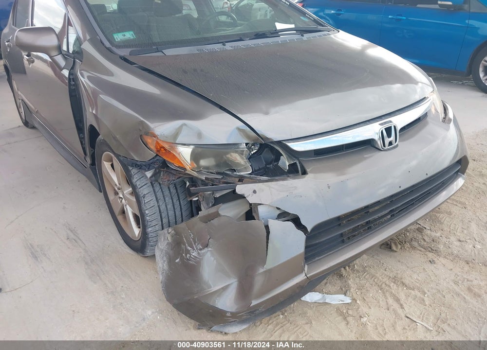 2007 HONDA CIVIC EX VIN: 2HGFA16867H300899
