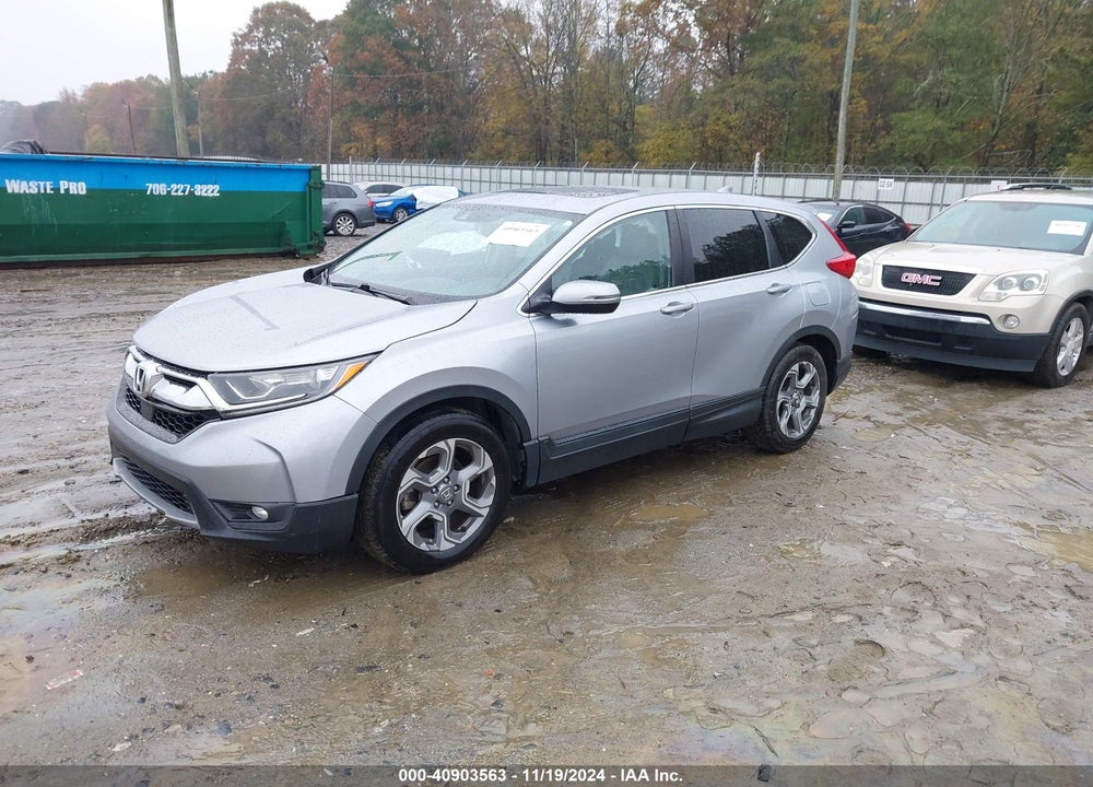2017 HONDA CR-V EX-L/EX-L NAVI VIN: 7FARW1H84HE034174
