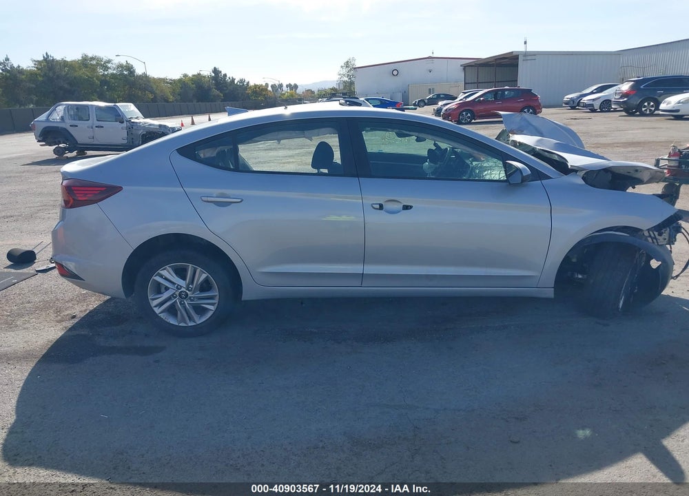 2020 HYUNDAI ELANTRA VIN: KMHD84LF3LU929545