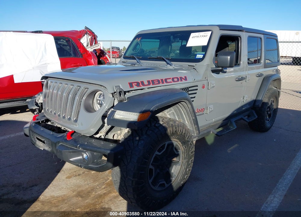 2018 JEEP WRANGLER UNLIMITED RUBICON 4X4 VIN: 1C4HJXFG6JW221193