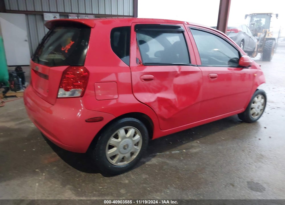 2004 CHEVROLET AVEO LS VIN: KL1TJ62624B213919
