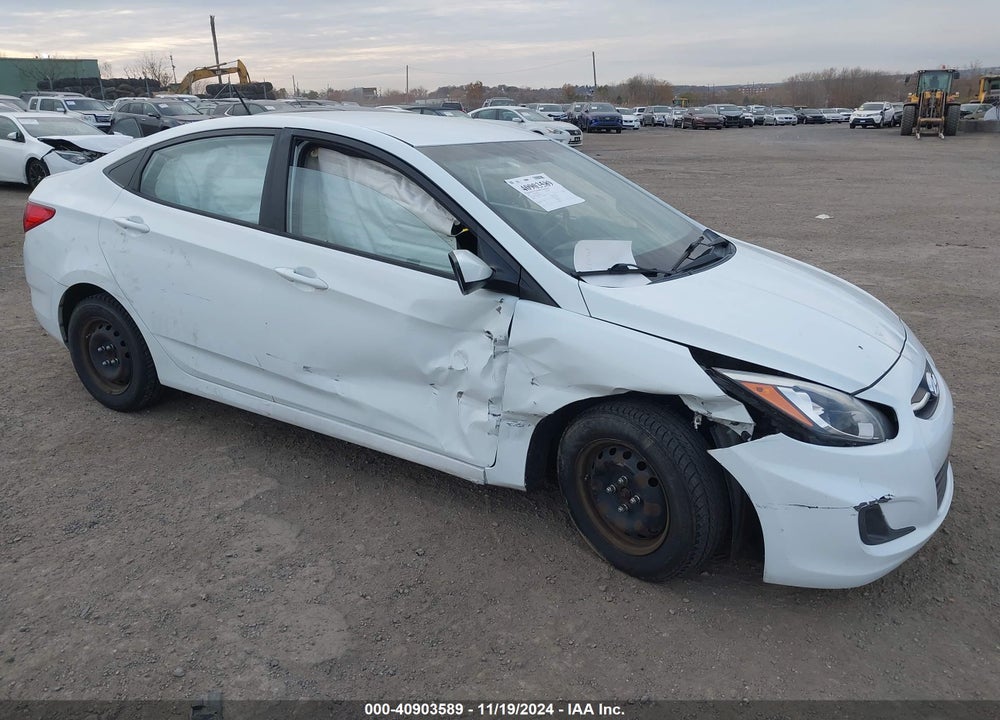 2015 HYUNDAI ACCENT GLS VIN: KMHCT4AE1FU849587