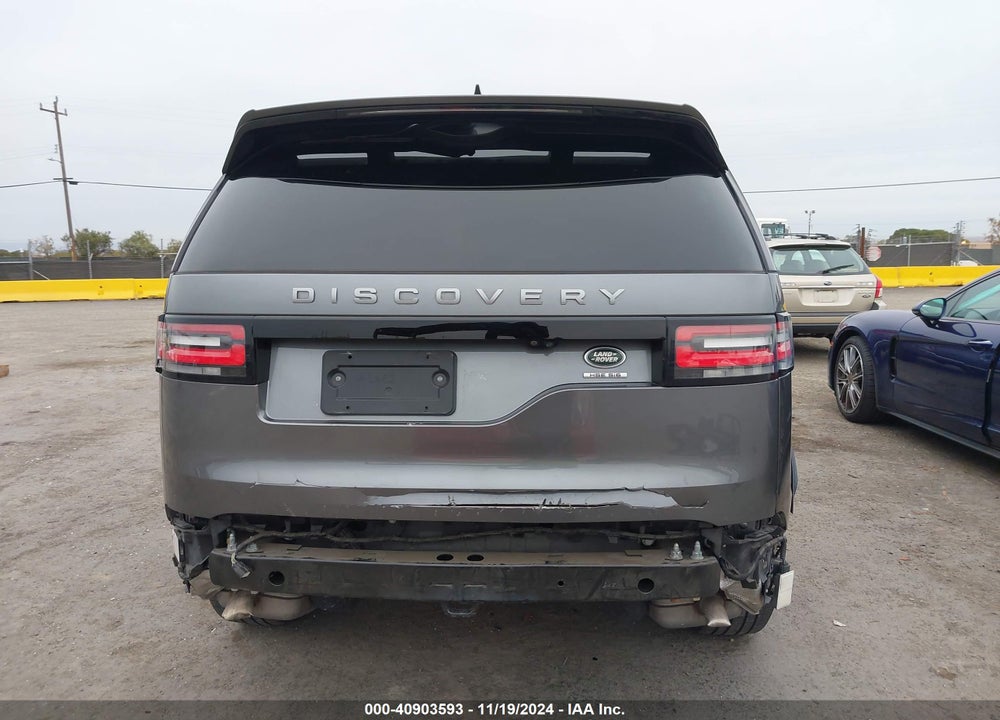 2019 LAND ROVER DISCOVERY HSE VIN: SALRR2RV8K2400167