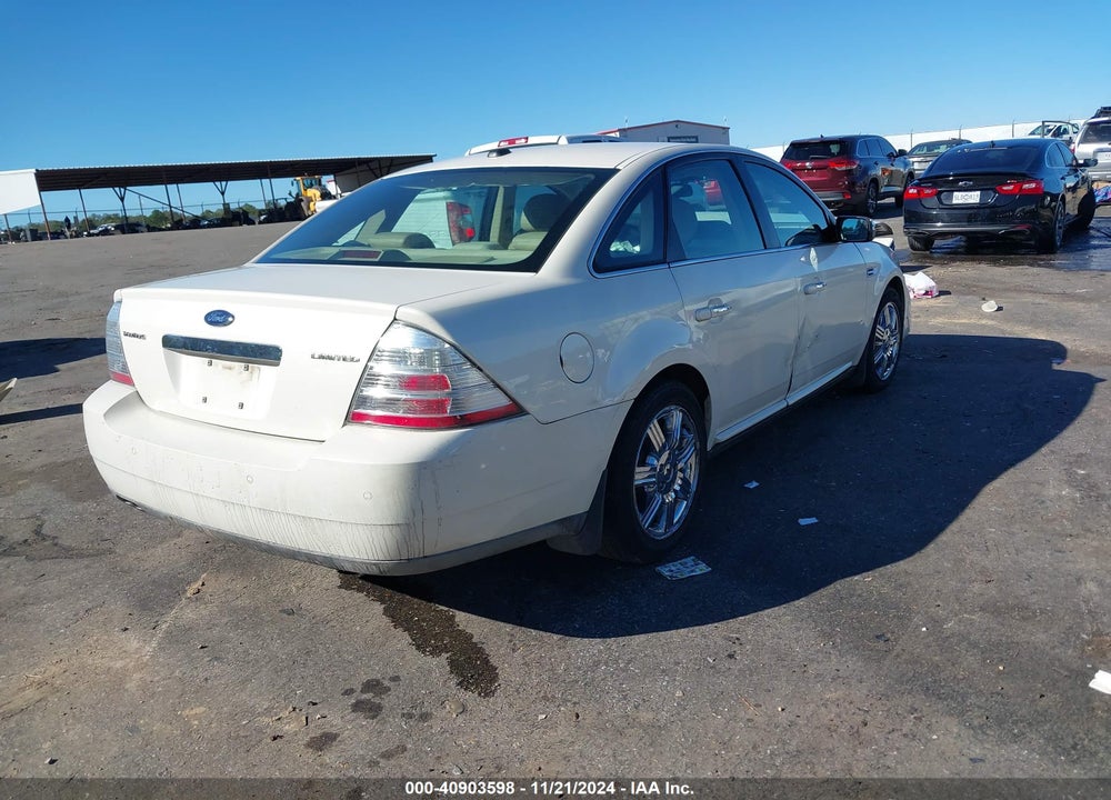 2009 FORD TAURUS LIMITED VIN: 1FAHP25W69G105532
