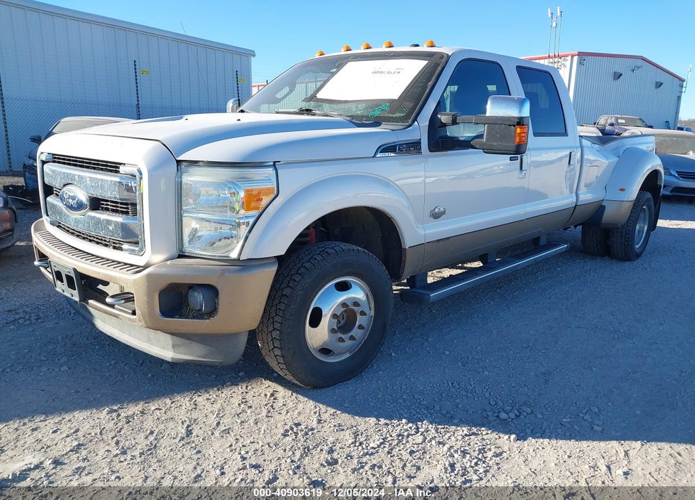 2011 FORD F-350 LARIAT VIN: 1FT8W3DTXBEB18683