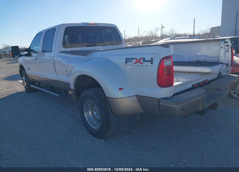 2011 FORD F-350 LARIAT VIN: 1FT8W3DTXBEB18683
