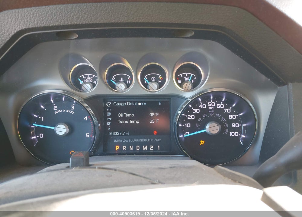 2011 FORD F-350 LARIAT VIN: 1FT8W3DTXBEB18683