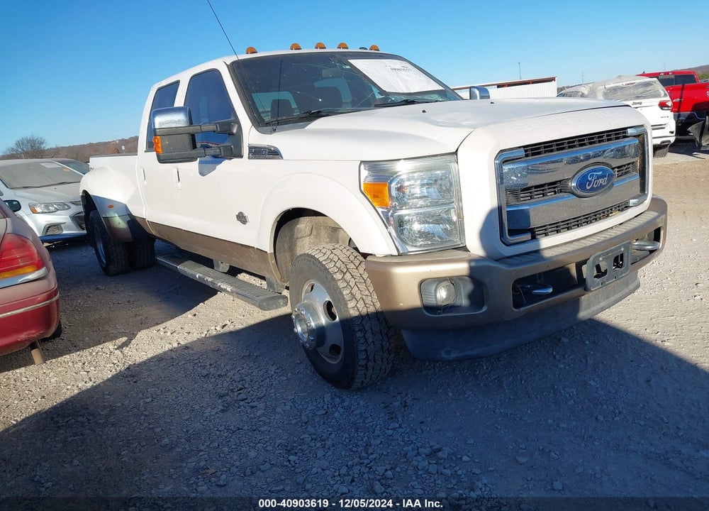 2011 FORD F-350 LARIAT VIN: 1FT8W3DTXBEB18683