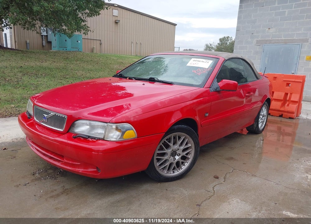 2002 VOLVO C70 HT VIN: YV1NC53D02J028655
